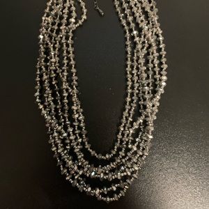 Lia Sophia- Multi Strand Adjustable Beaded Necklace